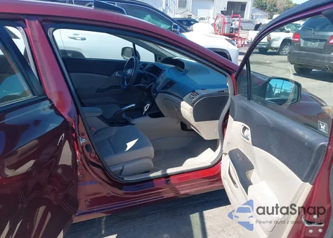 2012 Honda Civic Ex from USA, damaged, VIN 2HGFB2F84CH534780